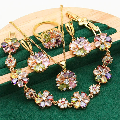 Mother's Day Sale: Golden Harmony Jewelry Set – 65% OFF