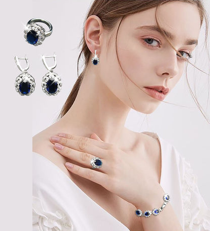 Noble Royal Color Jewelry Sets For Women