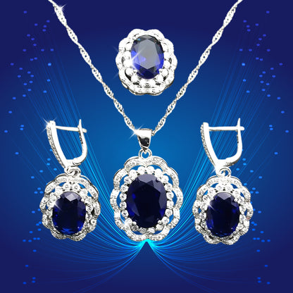 Noble Royal Color Jewelry Sets For Women