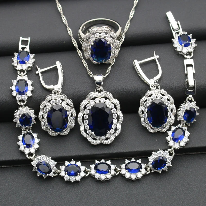 Noble Royal Color Jewelry Sets For Women