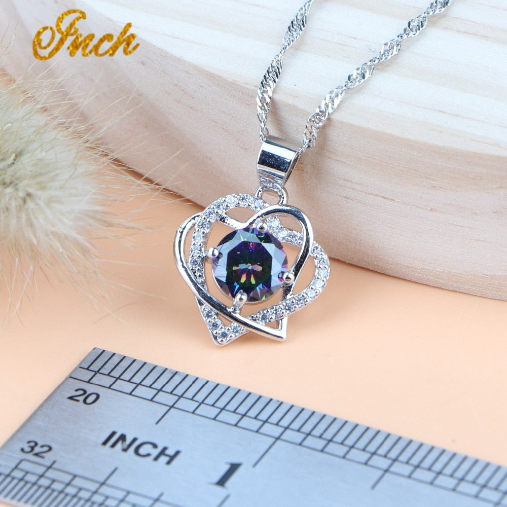 Zircon Silver Jewelry Set ZS002