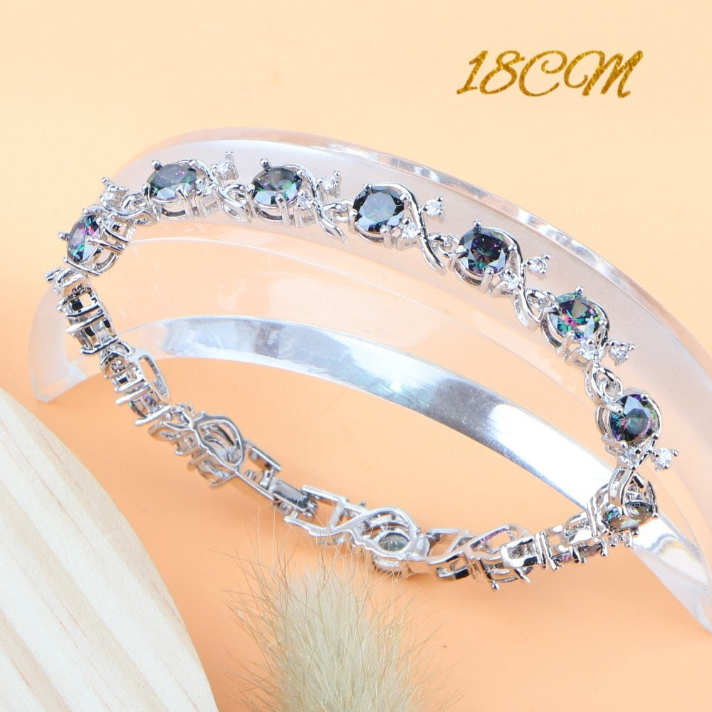 Zircon Silver Jewelry Set ZS002